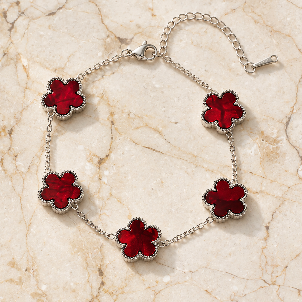 Bracelet Le Trèfle Ambré