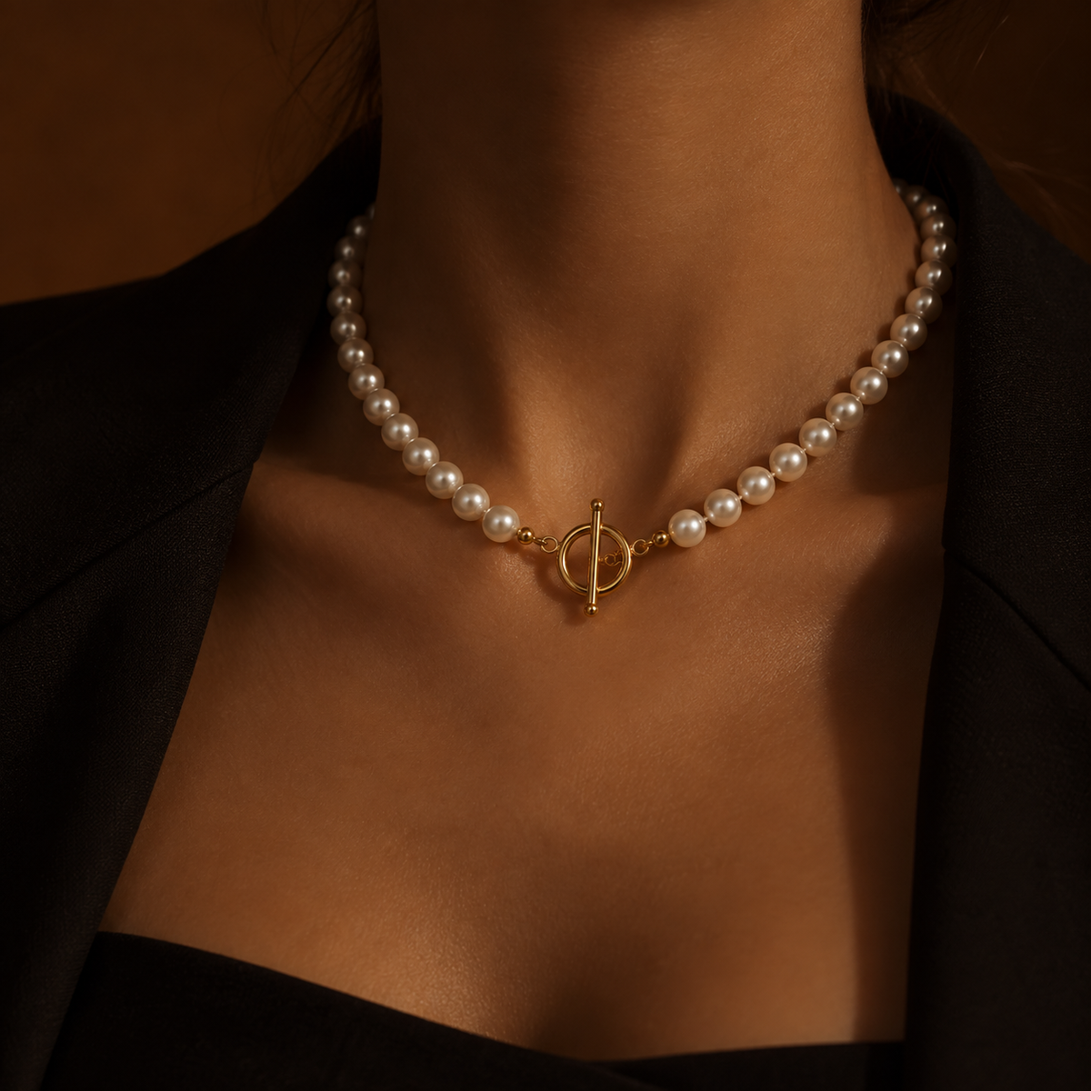 Collier Lucente Ambré