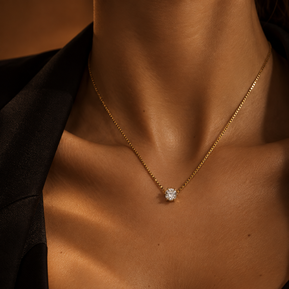 Collier d'automne Ambré