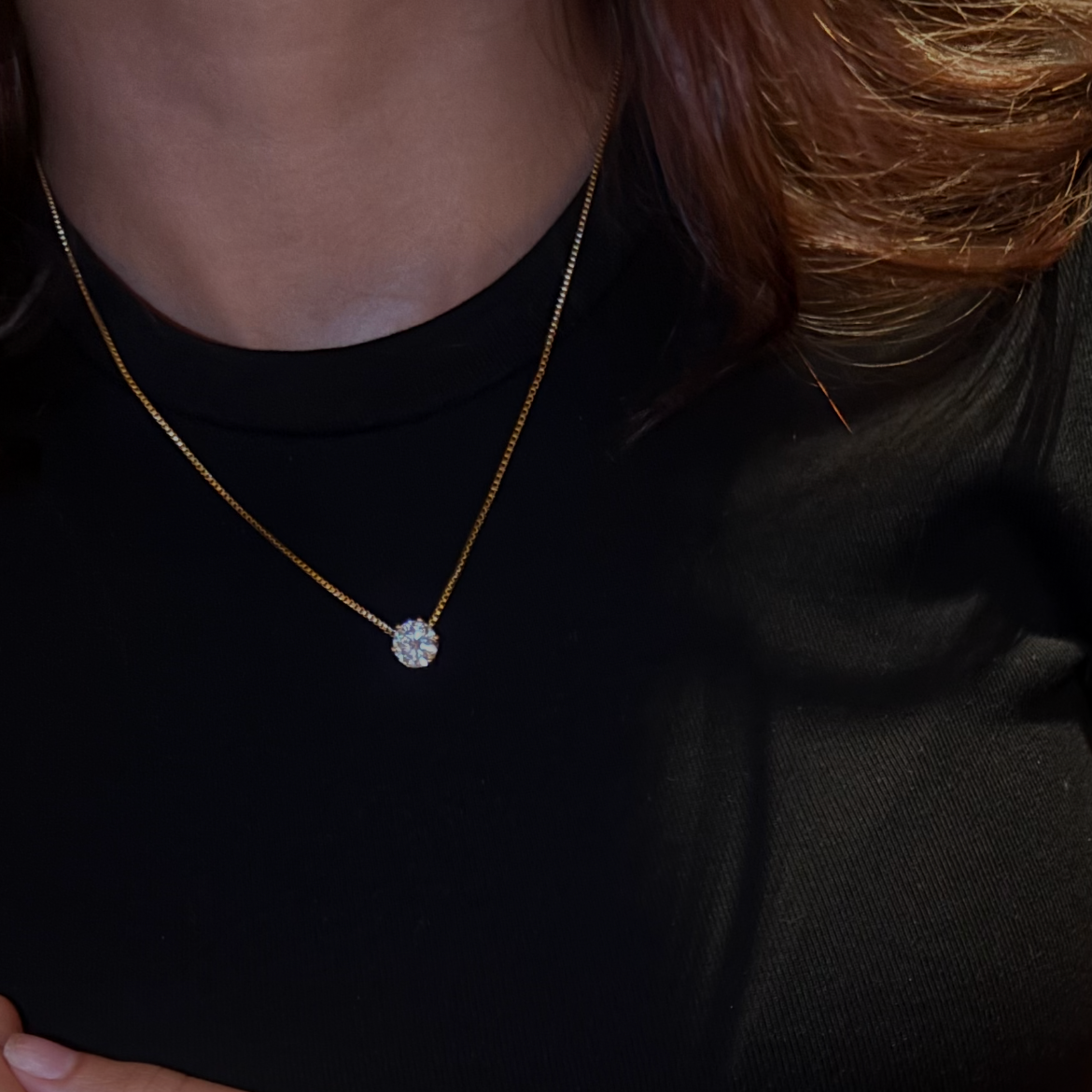 Collier d'automne Ambré