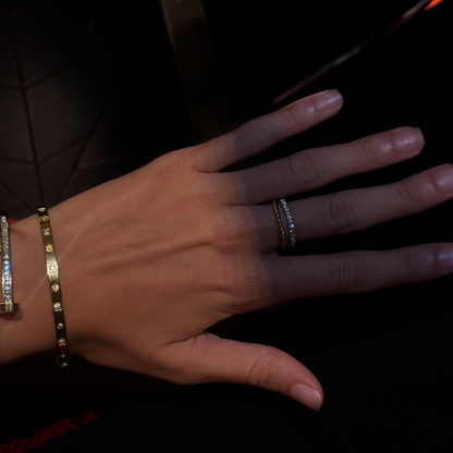 Bague Dorée d'Ambré
