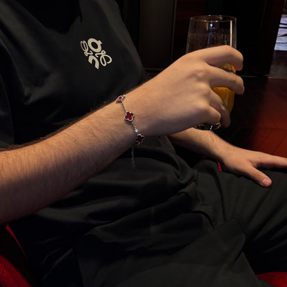 Bracelet Le Trèfle Ambré