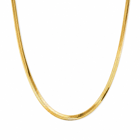 Collier Or Ambré