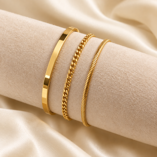 Les bracelets l'Évidence Ambré